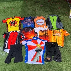 Biking clothing lot